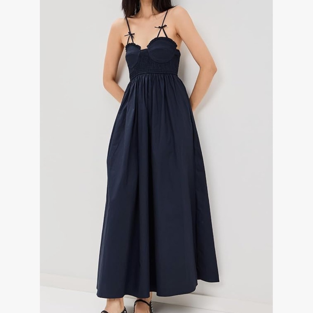 Moon River Navy Dress